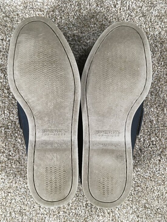 Sperry Top-Sider Gold Cup Boat Shoes Mens Size 8 M Blue Brown Gray STS15266